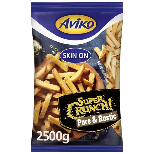 Hasábburgonya Super Crunch Pure & Rustic Aviko